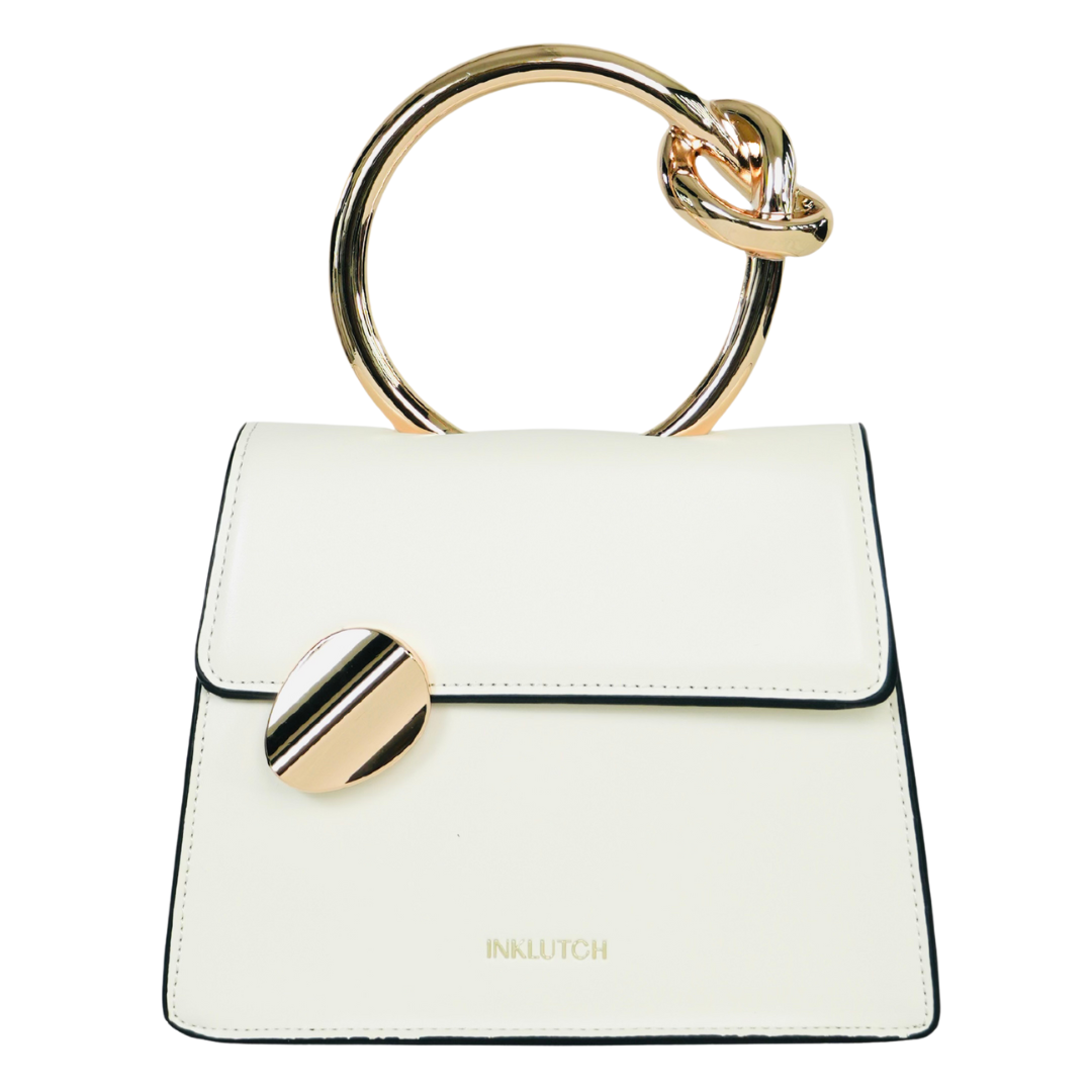 Put a ring on it- White Handbag