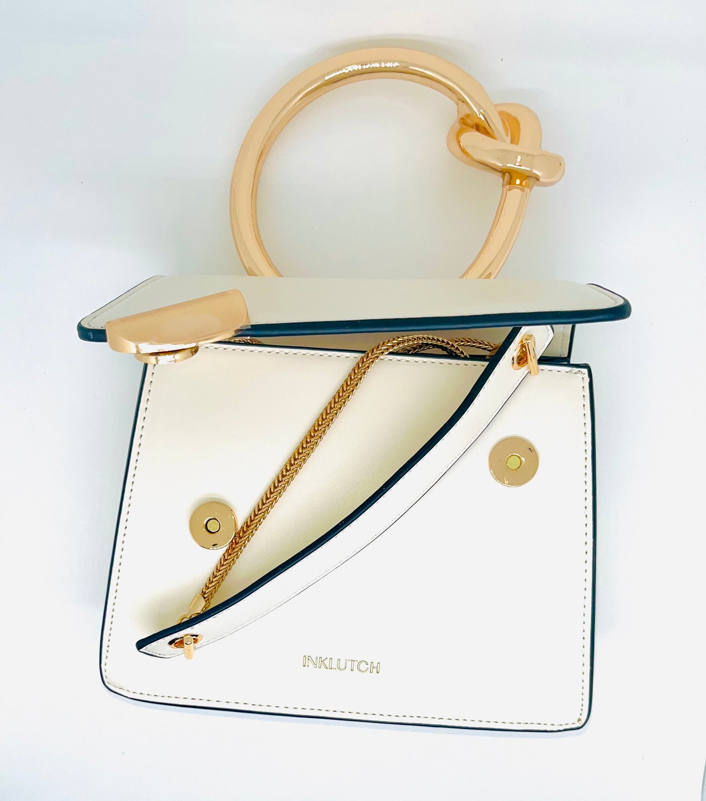 Put a ring on it- White Handbag